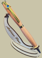 Twist Ball Point Pen with Craft Gold Plated Fittings